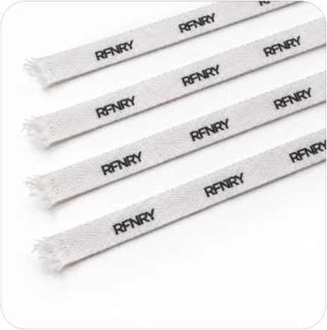 Satin Tape Label