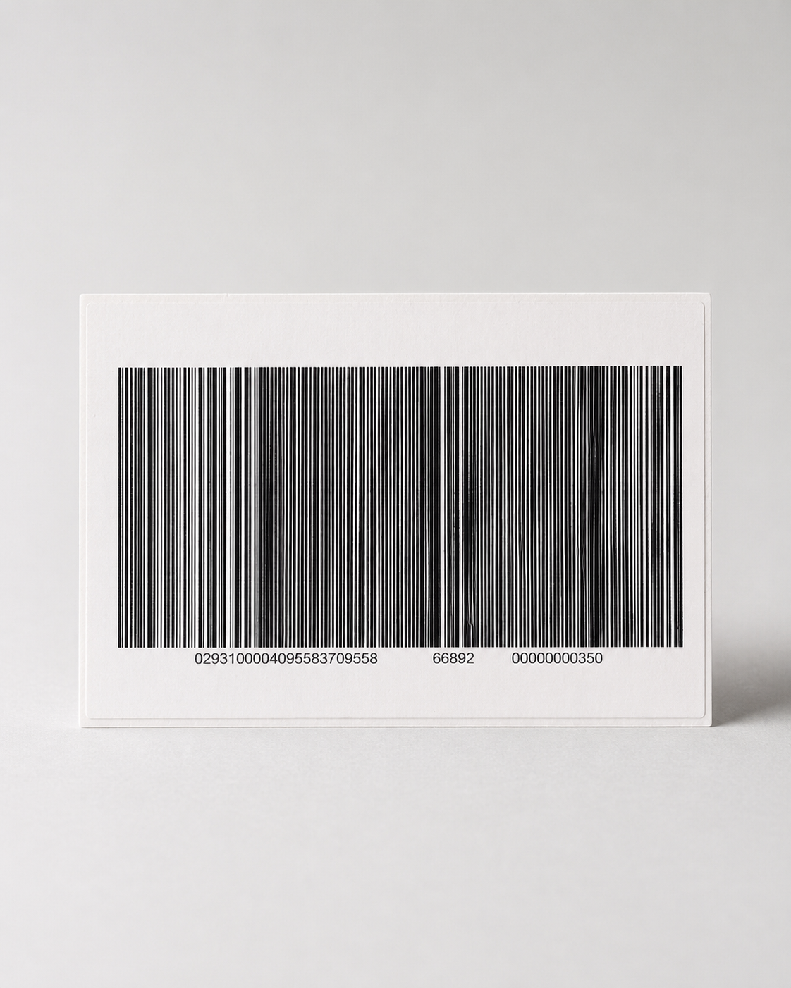 Barcode Sticker